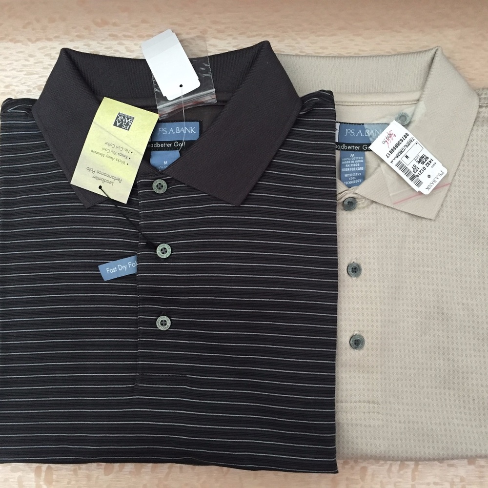 Jos. A. Bank Leadbetter Golf Shirts